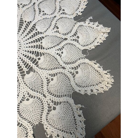 Handmade Crochet Lace Doily For Home Decor - Picture 2 of 15